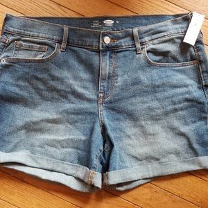 Old Navy NWT Jean Shorts with Cuffs
